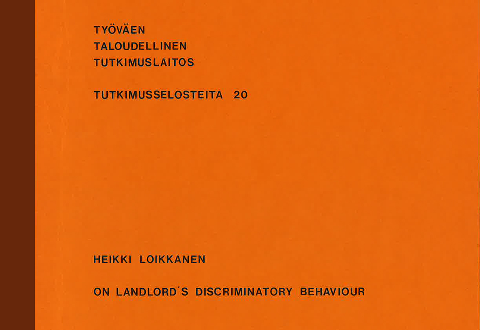 On Landlord’s Discriminatory Behaviour