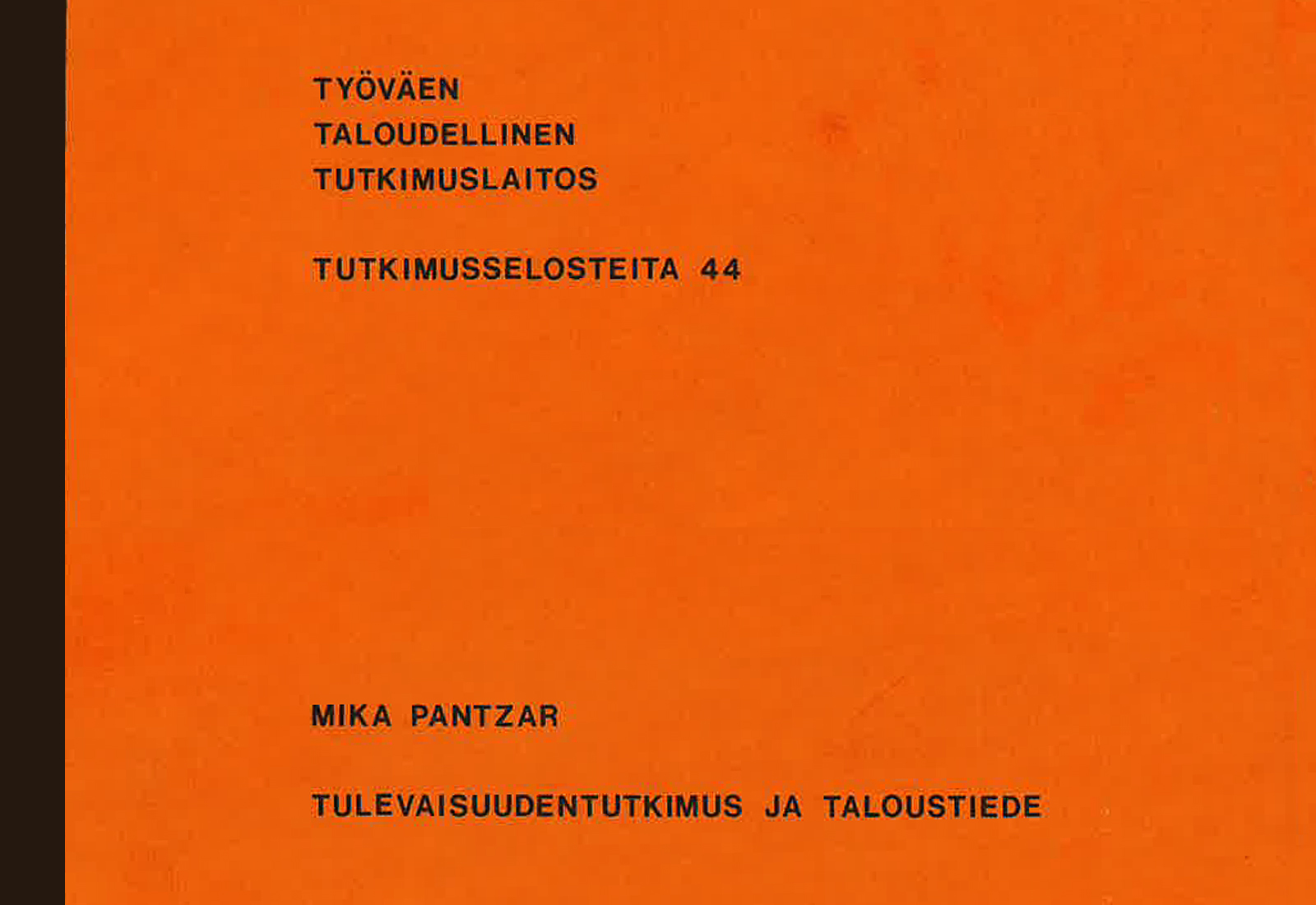 Tulevaisuuden tutkimus ja taloustiede