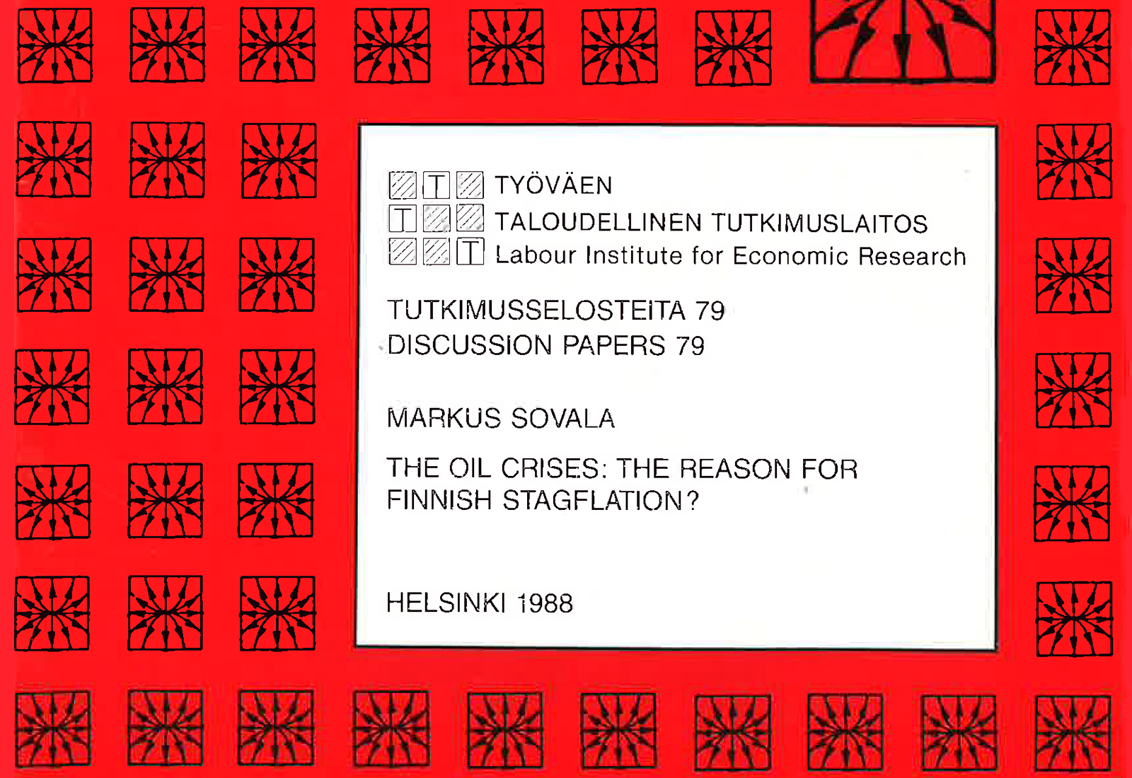 The Oil Crises: The Reason for Finnish Stagflation?