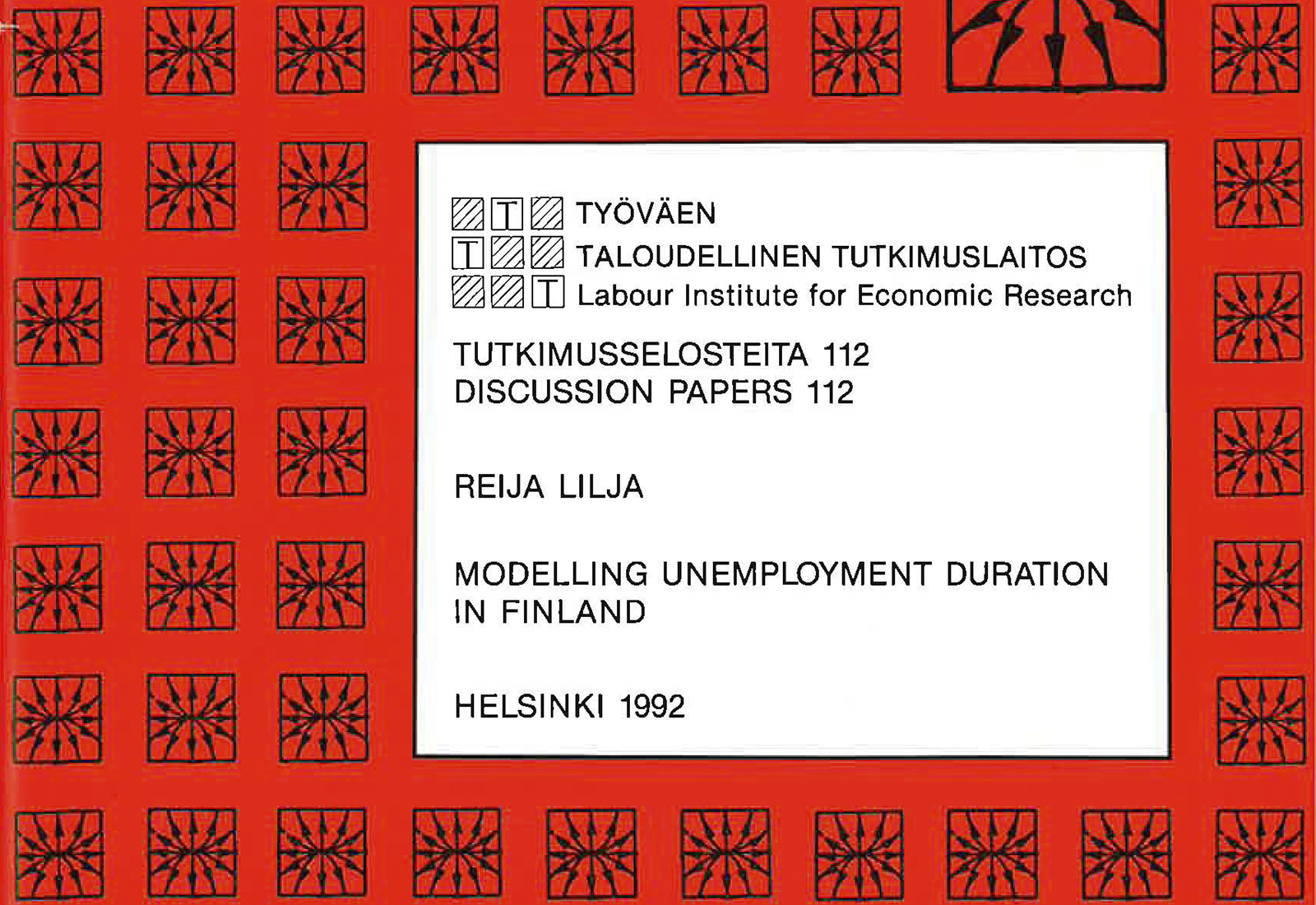 Modelling Unemployment Duration in Finland