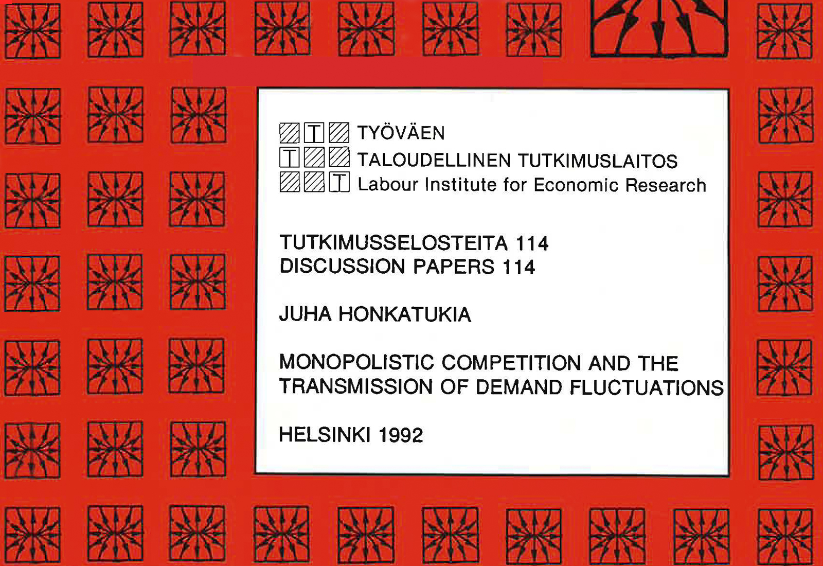 Monopolistic Competition and the Transmission of Demand Fluctuations