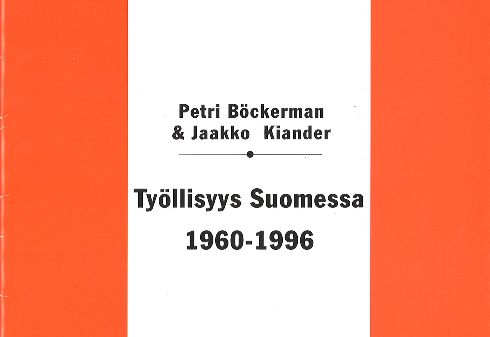 Työllisyys Suomessa 1960–1996