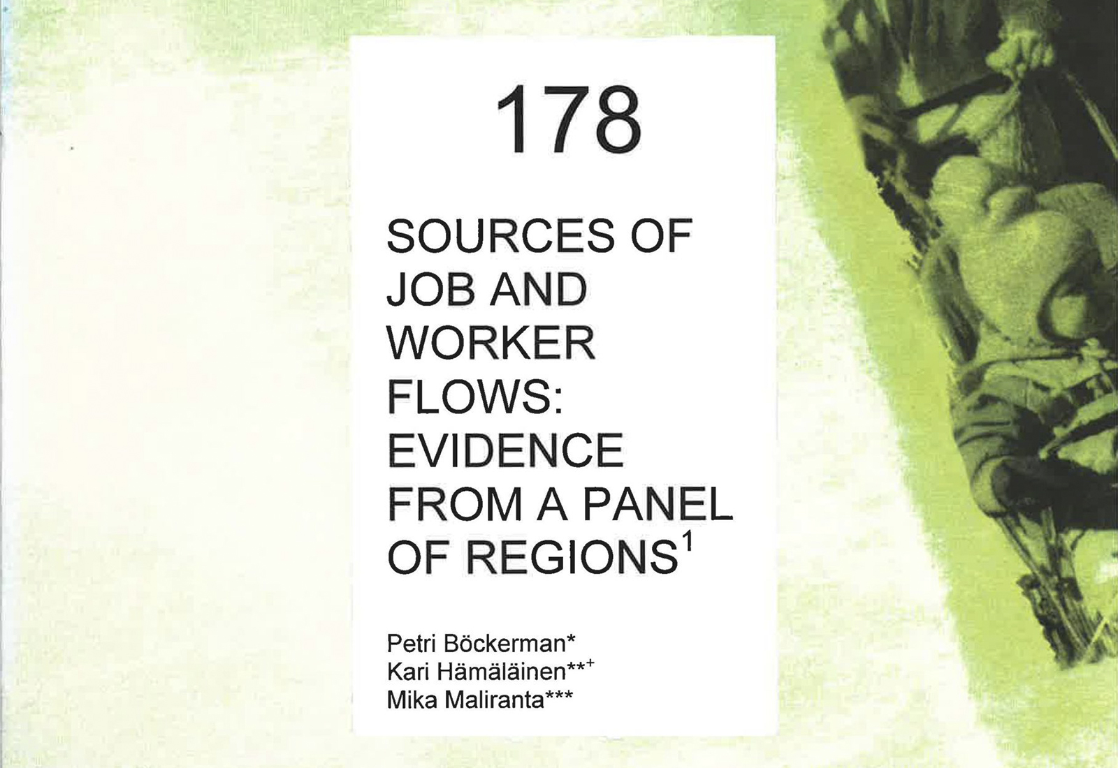Sources of Job and Worker Flows: Evidence from a Panel of Regions