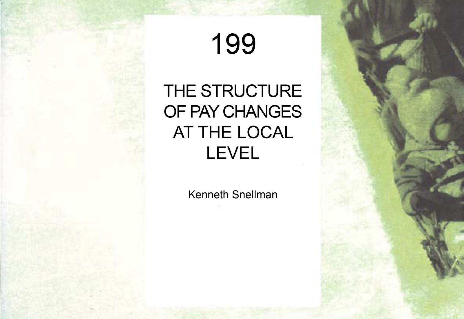 The Structure Of Pay Changes At The Local Level - Työn Ja Talouden ...