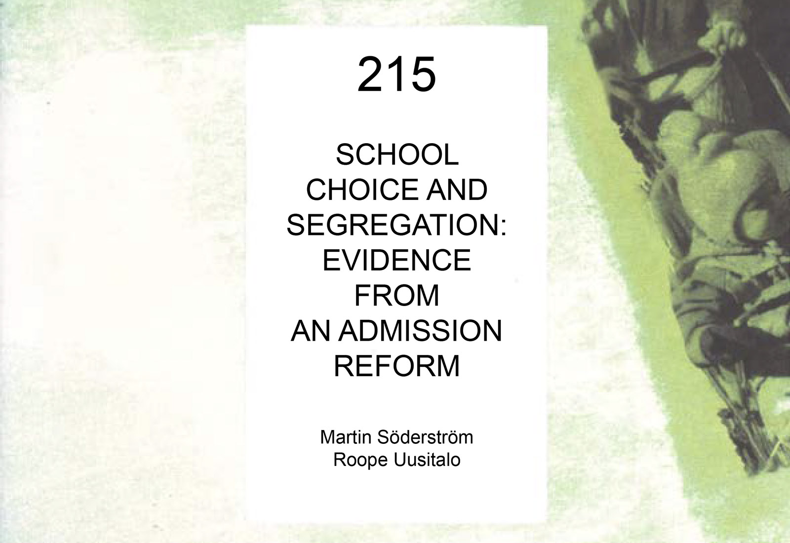 School Choice and Segregation: Evidence from an Admission Reform
