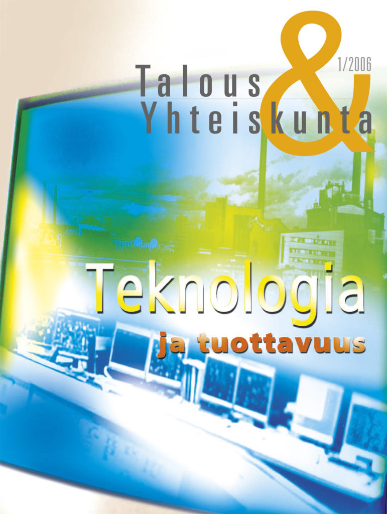 Talous & Yhteiskunta 1/2006