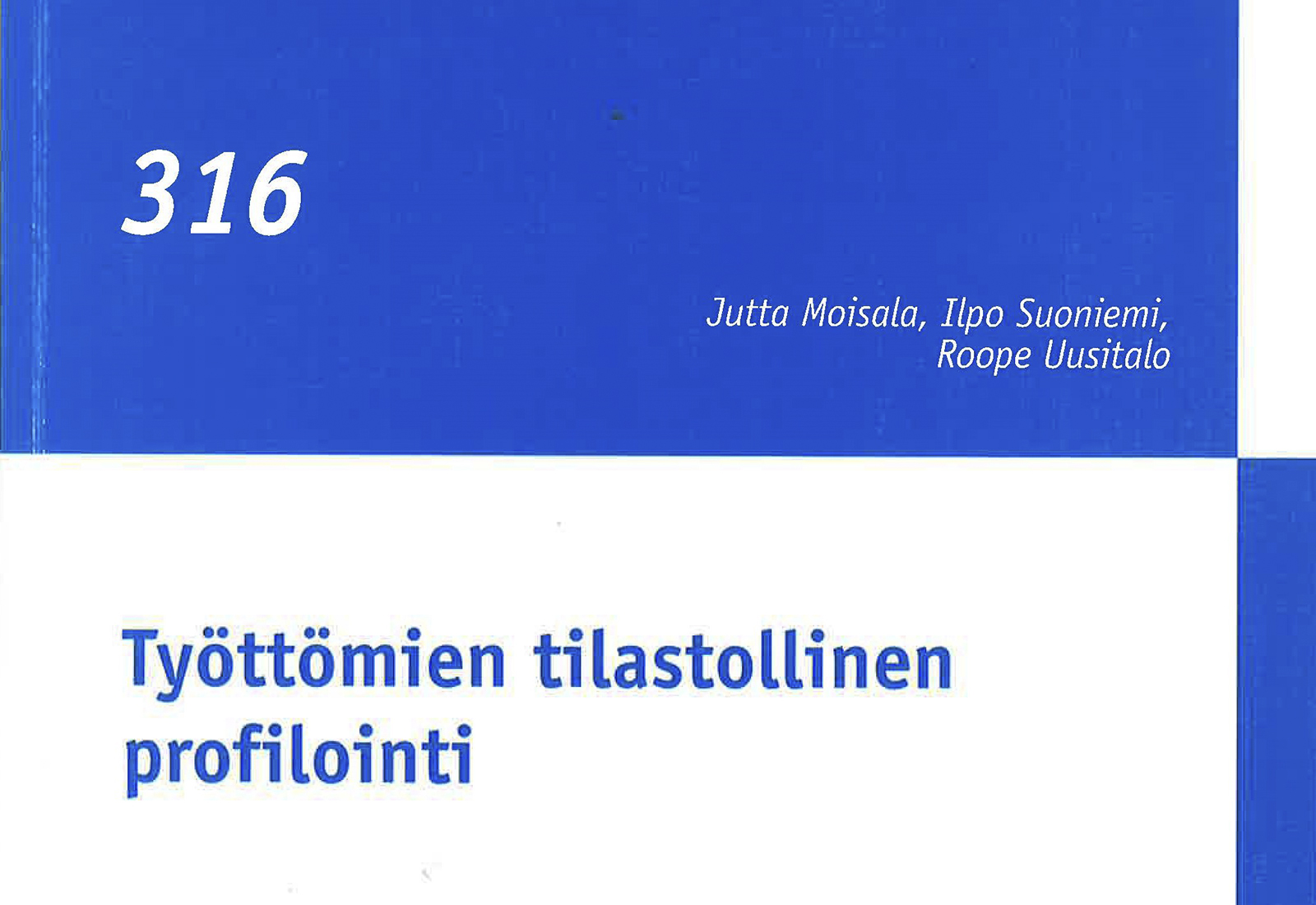 Työttömien tilastollinen profilointi