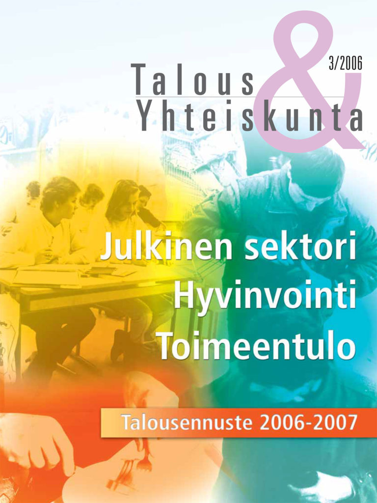 Talous & Yhteiskunta 3/2006