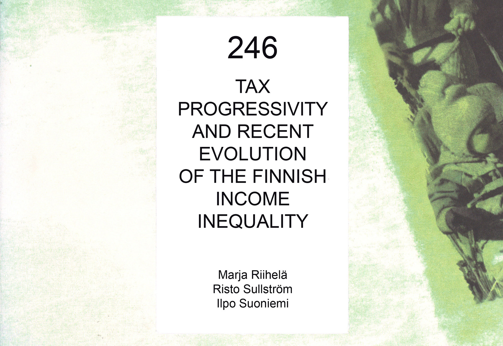 Tax progressivity and recent evolution of the Finnish income inequality