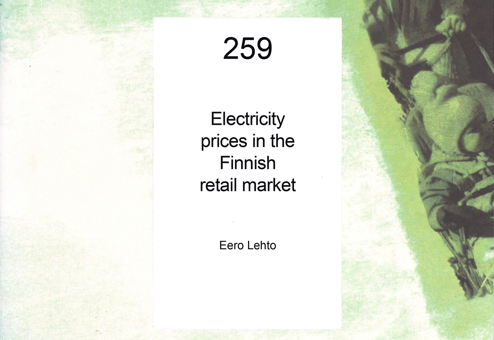 Electricity prices in the Finnish retail market