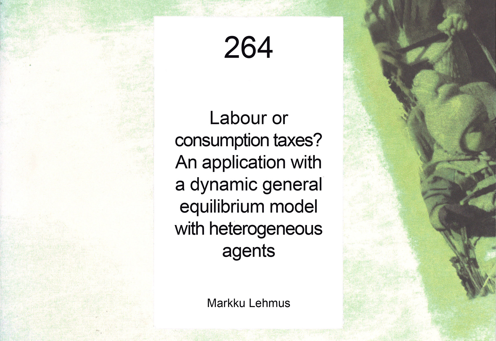 Labour or consumption taxes? An application with a dynamic general equilibrium model with heterogeneous agents
