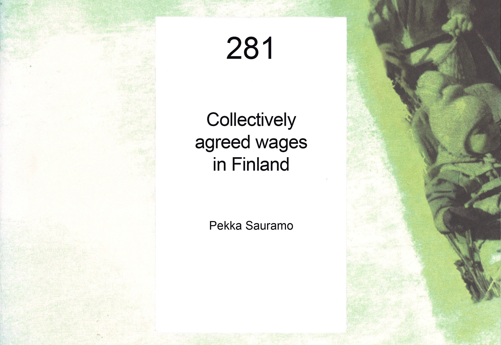 Collectively agreed wages in Finland