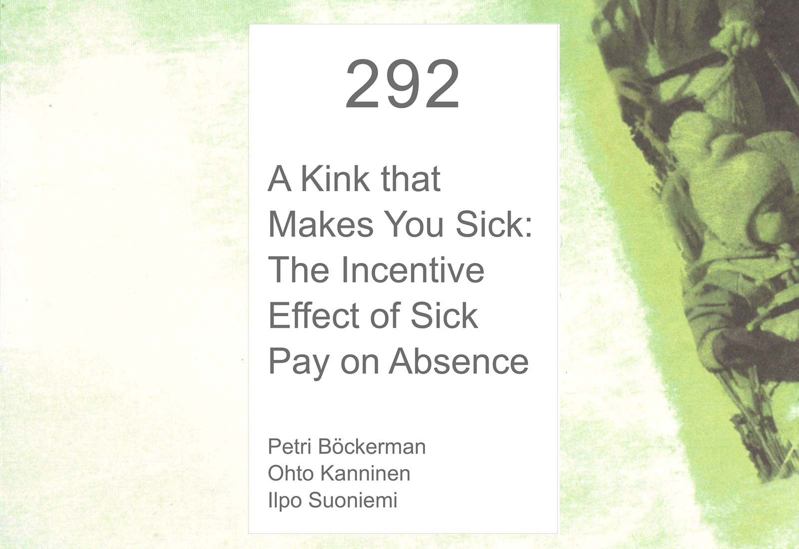 A Kink that Makes You Sick: The Incentive Effect of Sick Pay on Absence