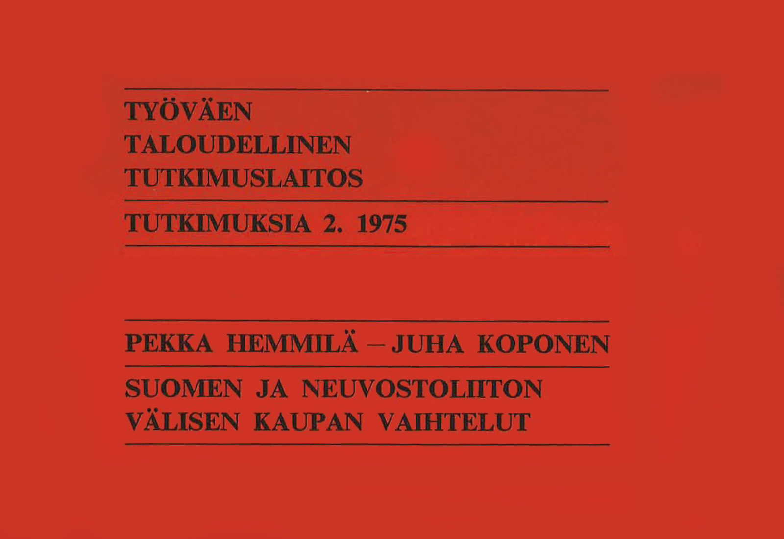 Suomen ja Neuvostoliiton välisen kaupan vaihtelut